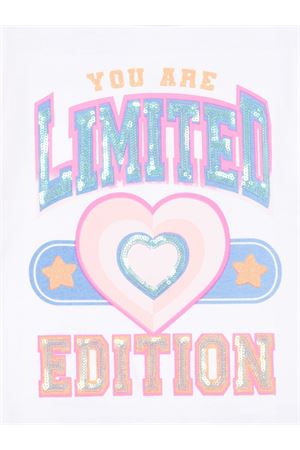 tshirt in cotone bianco BILLIEBLUSH KIDS | U2141510P